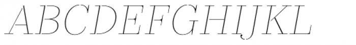 TT Pubs Stencil Thin Italic Font UPPERCASE