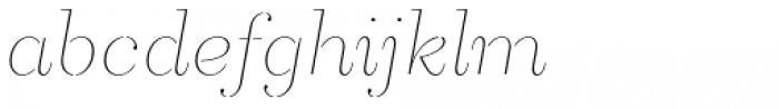 TT Pubs Stencil Thin Italic Font LOWERCASE