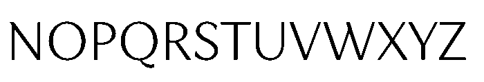 TT Quaris Light Font UPPERCASE