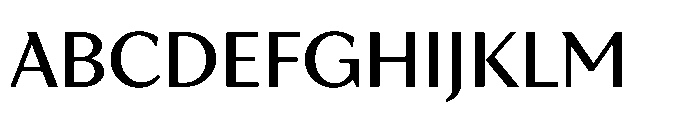 TT Quaris Medium Font UPPERCASE