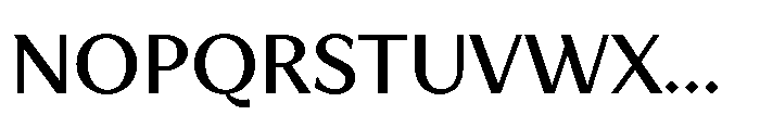 TT Quaris Medium Font UPPERCASE