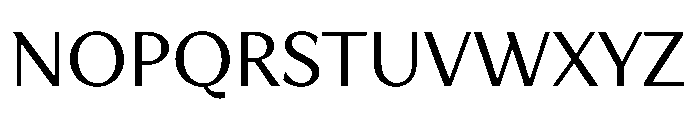 TT Quaris VF Regular Font UPPERCASE