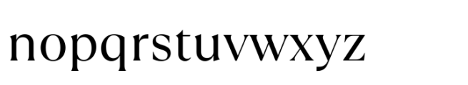 TT Ramillas Regular Font LOWERCASE