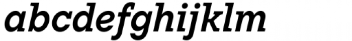 TT Rationalist DemiBold Italic Font LOWERCASE