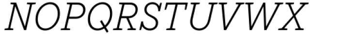 TT Rationalist Light Italic Font UPPERCASE