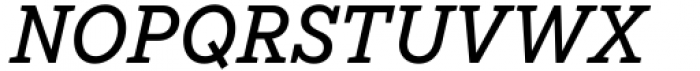TT Rationalist Medium Italic Font UPPERCASE