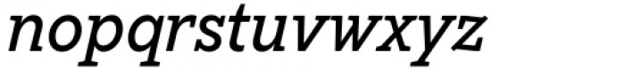 TT Rationalist Medium Italic Font LOWERCASE