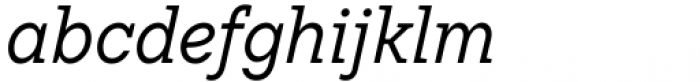 TT Rationalist Variable Italic Font LOWERCASE