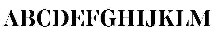 TT Regins Display Bold Font UPPERCASE