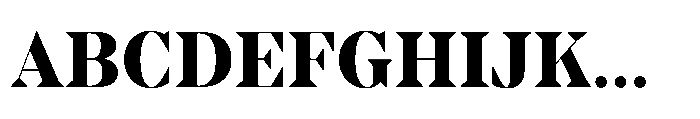 TT Regins Display ExtraBold Font UPPERCASE