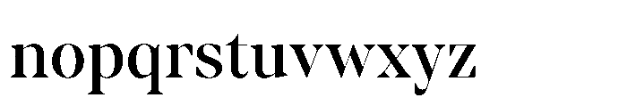 TT Regins Display Medium Font LOWERCASE