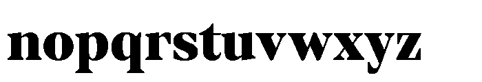 TT Regins Subhead Black Font LOWERCASE
