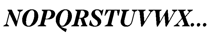 TT Regins Subhead Bold Italic Font UPPERCASE