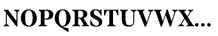 TT Regins Subhead Bold Font UPPERCASE