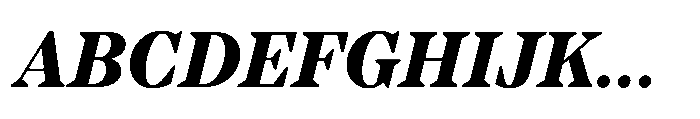 TT Regins Subhead ExtraBold Italic Font UPPERCASE