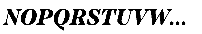 TT Regins Subhead ExtraBold Italic Font UPPERCASE