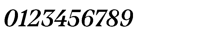 TT Regins Subhead Medium Italic Font OTHER CHARS