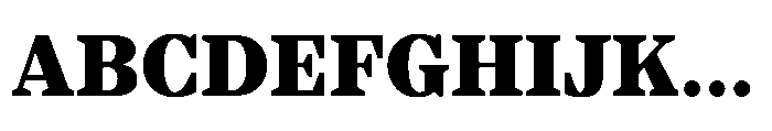 TT Regins Text Black Font UPPERCASE