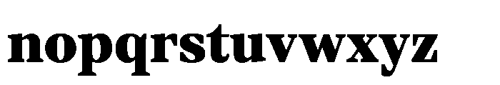 TT Regins Text Black Font LOWERCASE