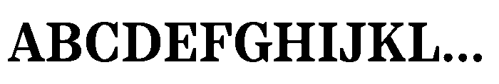 TT Regins Text Bold Font UPPERCASE