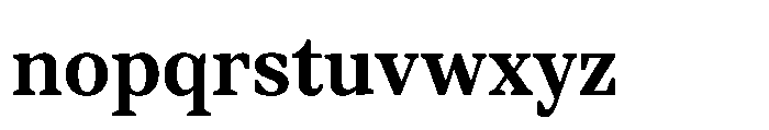 TT Regins Text Bold Font LOWERCASE
