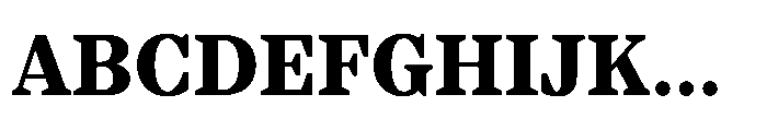 TT Regins Text ExtraBold Font UPPERCASE