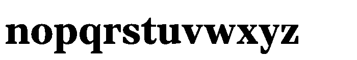 TT Regins Text ExtraBold Font LOWERCASE