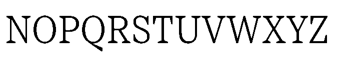 TT Regins Text Light Font UPPERCASE