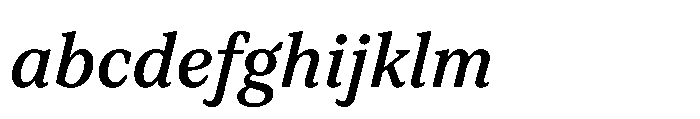 TT Regins Text Medium Italic FONT