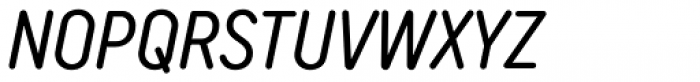 TT Rounds Neue Compressed Italic Font UPPERCASE