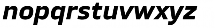 TT Severs Bold Italic Font LOWERCASE