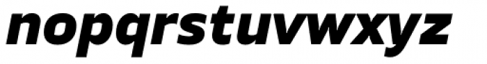 TT Severs Extra Bold Italic Font LOWERCASE