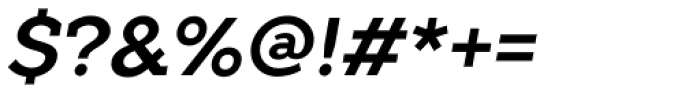 TT Slabs Bold Italic Font OTHER CHARS