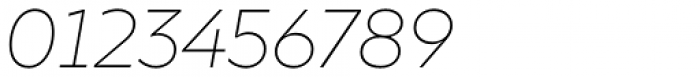 TT Smalls Thin Italic Font OTHER CHARS