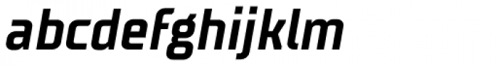 TT Supermolot Condensed Bold Italic Font LOWERCASE
