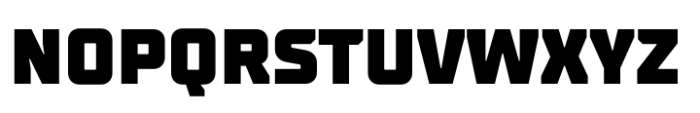 TT Supermolot Neue Black Font UPPERCASE