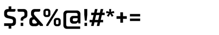 TT Supermolot Neue Demi Bold Font OTHER CHARS