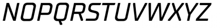 TT Supermolot Neue Medium Italic Font UPPERCASE