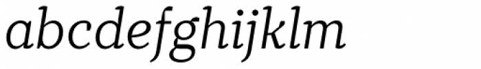 TT Tricks Light Italic Font LOWERCASE