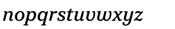 TT Tricks Medium Italic Font LOWERCASE