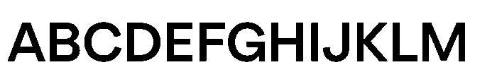 TT Turns Demi Bold Font UPPERCASE