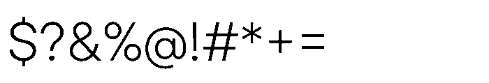 TT Turns Light Font OTHER CHARS