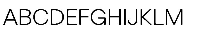 TT Turns Light Font UPPERCASE
