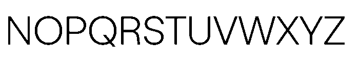 TT Turns Light Font UPPERCASE