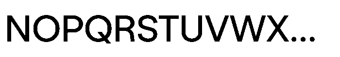 TT Turns Medium Font UPPERCASE