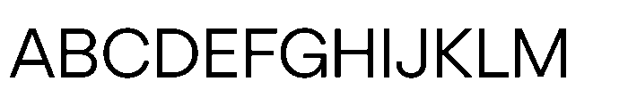 TT Turns VF Medium Font UPPERCASE
