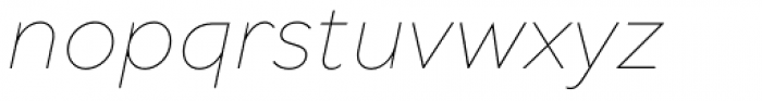 TT Wellingtons Thin Italic Font LOWERCASE