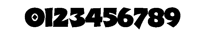 Tumb Heavy Font OTHER CHARS