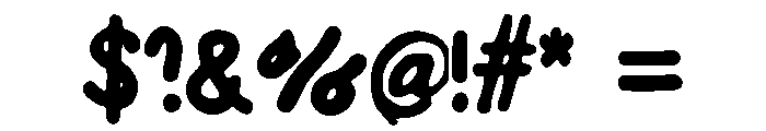 Tuberose Font OTHER CHARS