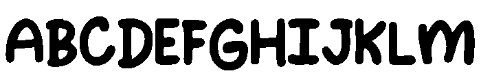Tuberose Font UPPERCASE